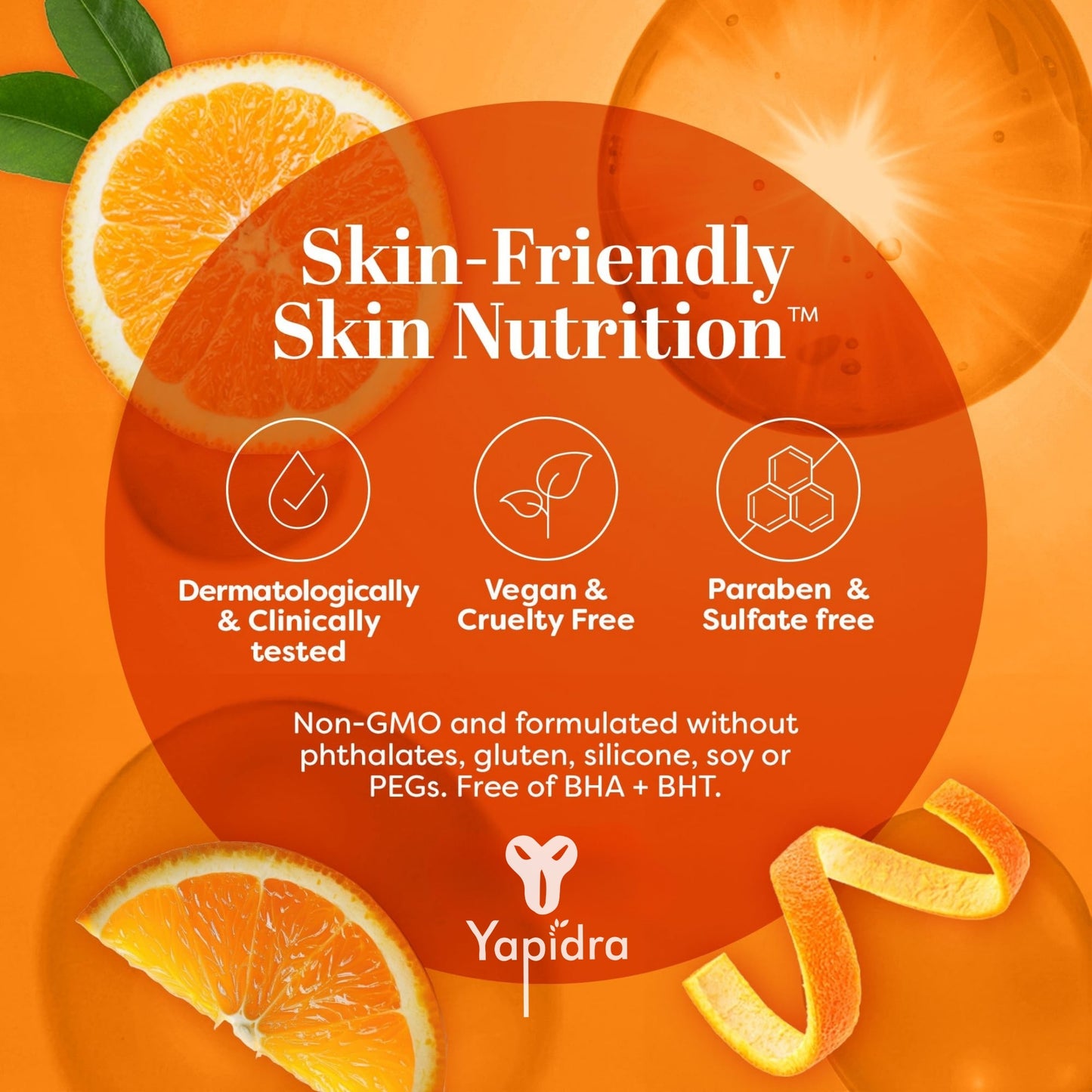 Yapidra Vitamin C Face Serum – Brightens Skin & Fades Dark Spots