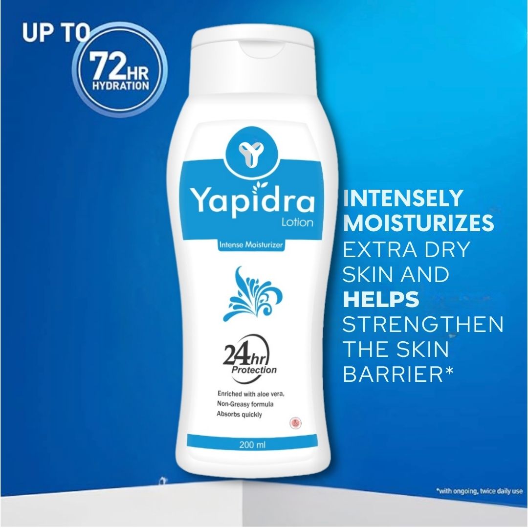 Yapidra Intense Hydration Body Lotion – Repairs Dry & Rough Skin