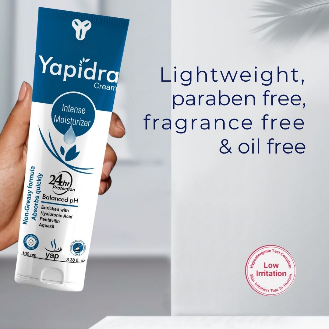 Yapidra Deep Hydration Face Cream – Intense Moisturizer for Dry & Sensitive Skin
