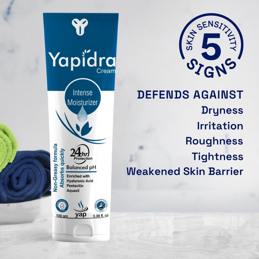 Yapidra Deep Hydration Face Cream – Intense Moisturizer for Dry & Sensitive Skin