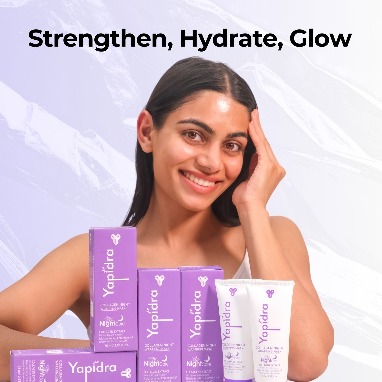 Yapidra Collagen Overnight Face Mask – Firms Skin While You Sleep