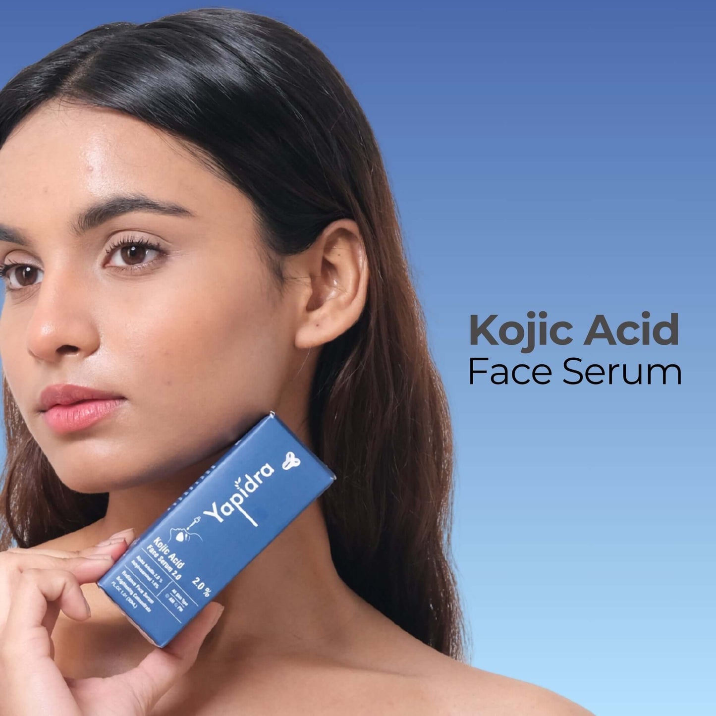 Yapidra Kojic Acid Skin Brightening Serum – Targets Hyperpigmentation & Dark Spots