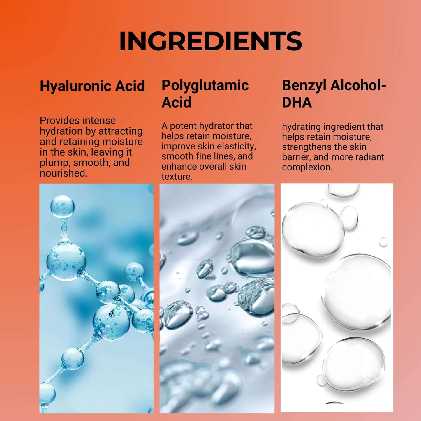 Yapidra Hydrating Hyaluronic Acid Serum – Plumps & Moisturizes Dehydrated Skin