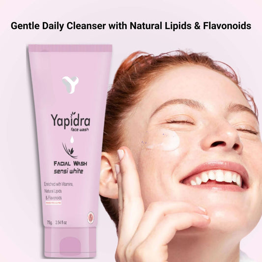Yapidra Gentle Foaming Facial Cleanser – Daily Face Wash for All Skin Types