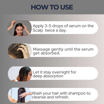 Yapidra Anti-Thinning Hair Growth Serum – Strengthens Roots & Boosts Volume
