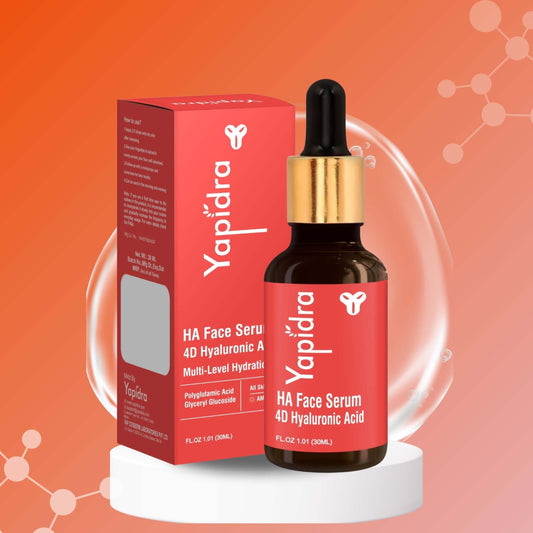 Yapidra Hydrating Hyaluronic Acid Serum – Plumps & Moisturizes Dehydrated Skin