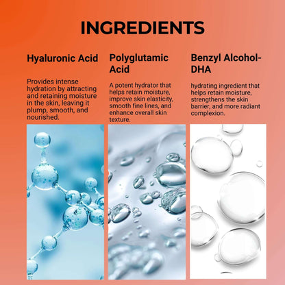 Yapidra Hydrating Hyaluronic Acid Serum – Plumps & Moisturizes Dehydrated Skin